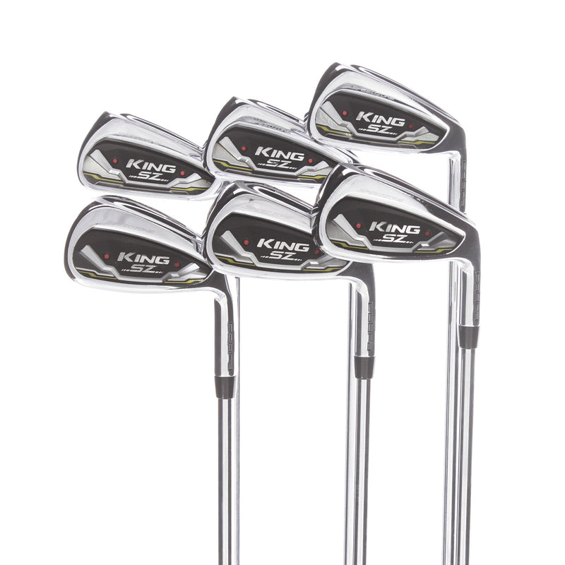 Cobra Speedzone Steel Mens Right Hand Irons 5-PW    Regular - KBS Tour 90