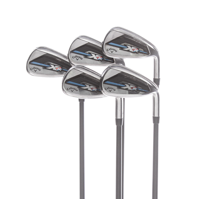 Callaway XR OS Graphite Mens Right Hand Irons 5-PW Regular - Fubiju AT55 x5ct