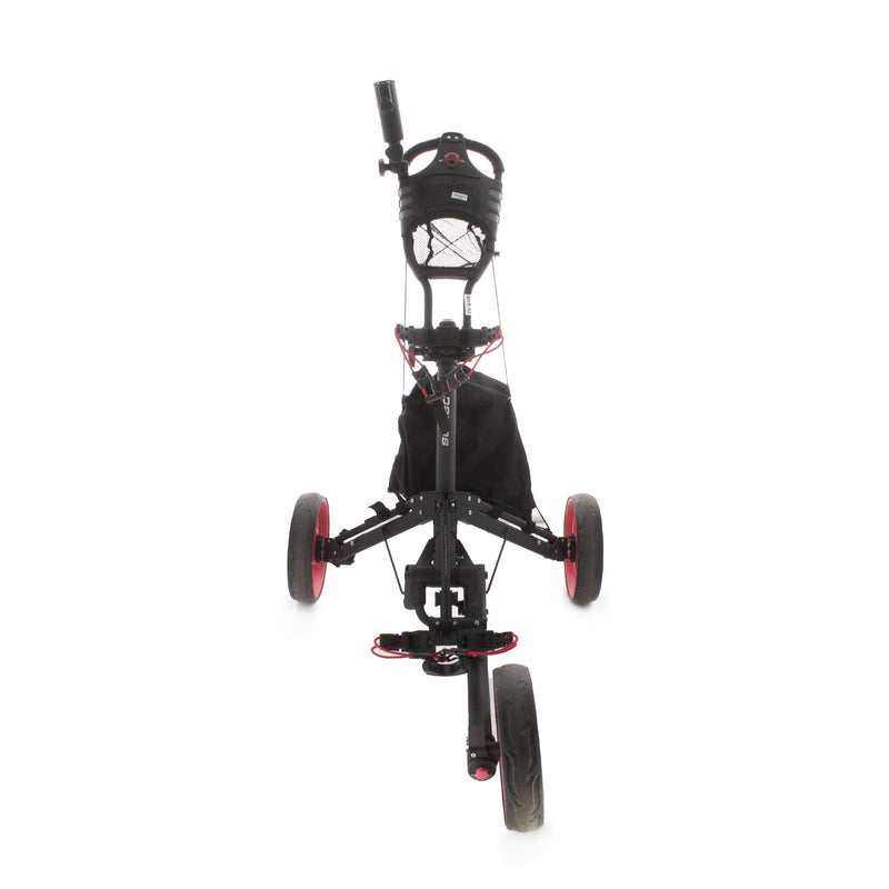 Druids 3-Wheel Push Trolley - Black/Red