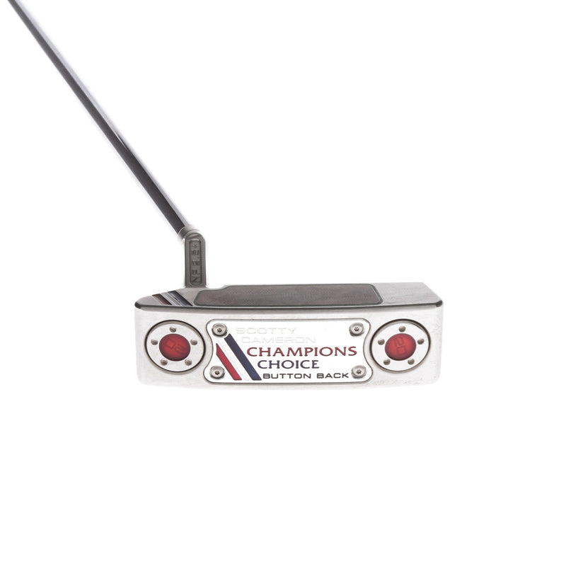 Scotty Cameron Champions Choice Button Back Mens Left Hand Putter 33" Blade - Golf Pride