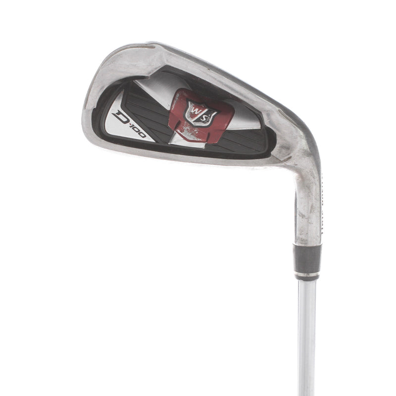 Wilson D100 Steel Mens Right Hand 8 Iron    Uniflex - True Temper