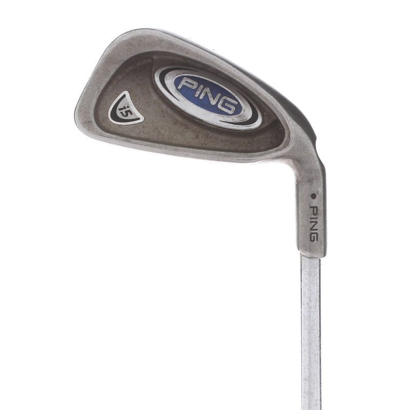 Ping i5 Steel Mens Right Hand 5 Iron Black Dot   Regular - True Temper