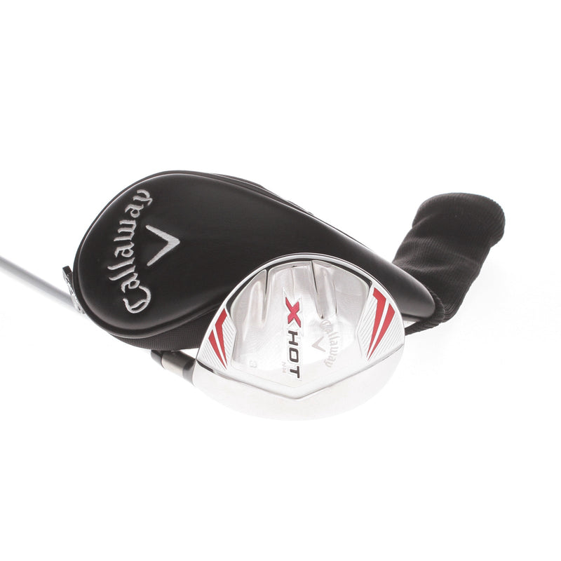 Callaway X Hot Graphite Mens Right Hand Fairway 3 Wood  15*  Regular - Grafalloy Pro Launch Axis