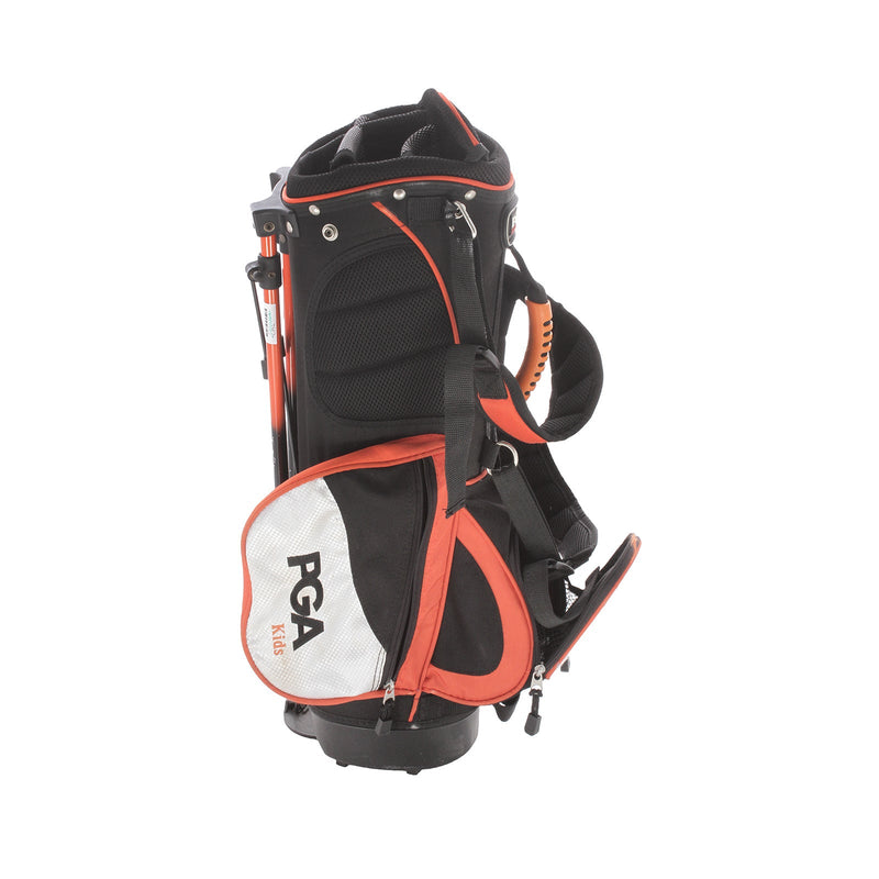 PGA Kids Stand Bag - Orange/Black/ White