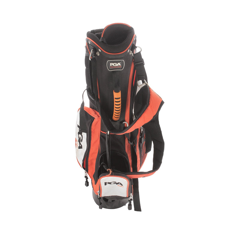 PGA Kids Stand Bag - Orange/Black/ White