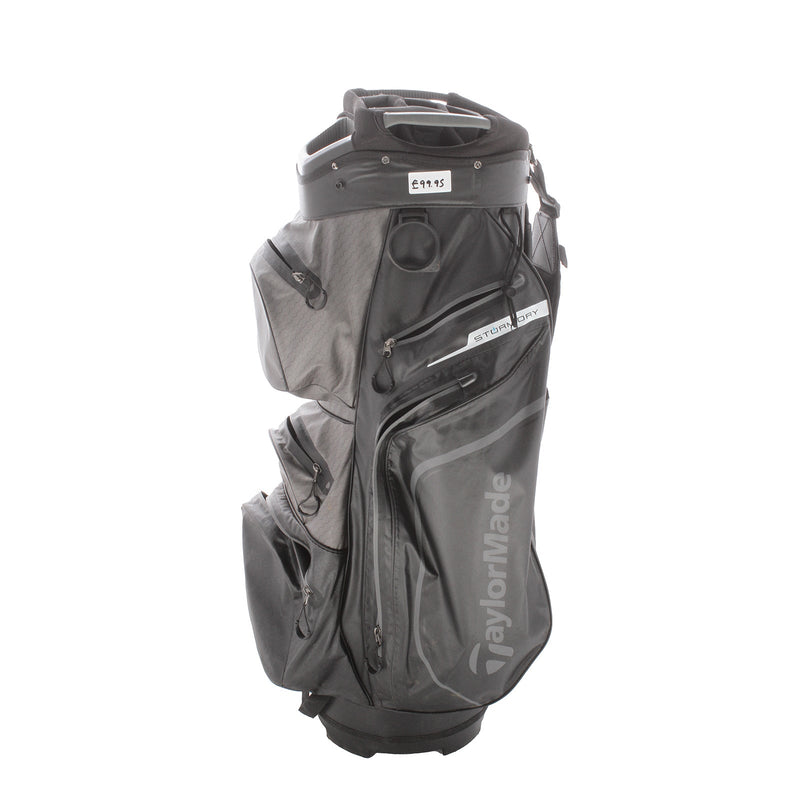 TaylorMade Storm Dry Cart Bag - Black/Grey