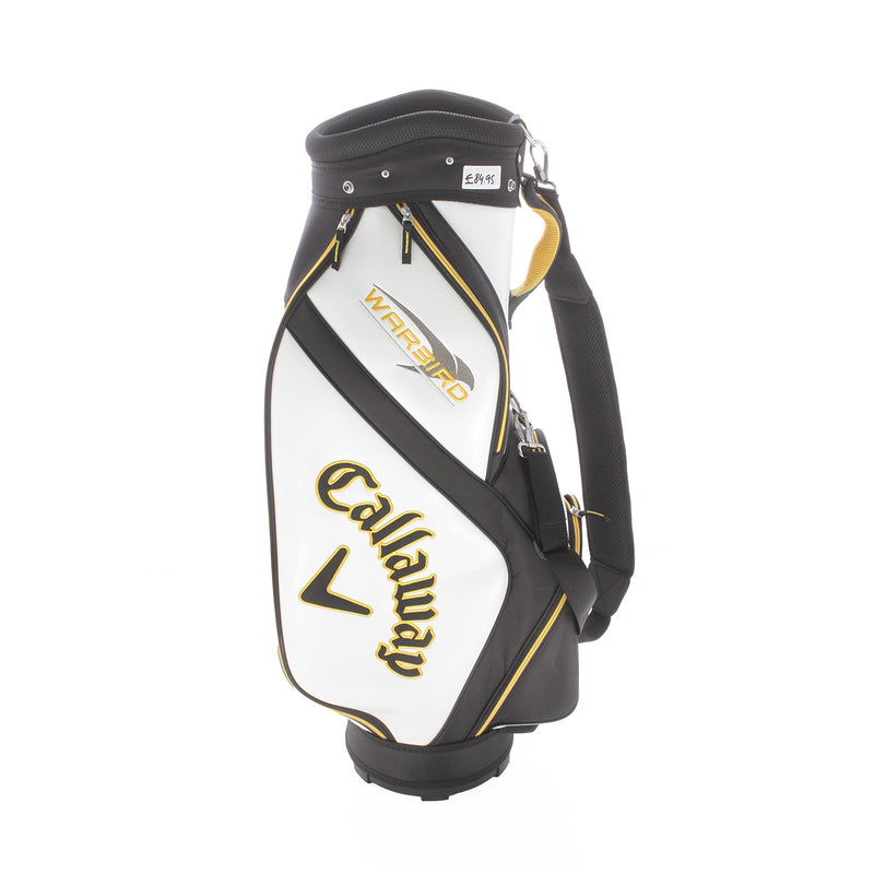 Callaway Warbird Cart Bag - White/Black/Yellow