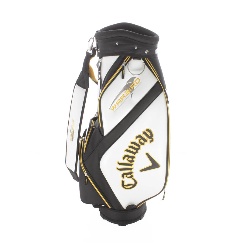 Callaway Warbird Cart Bag - White/Black/Yellow