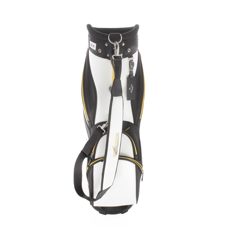 Callaway Warbird Cart Bag - White/Black/Yellow