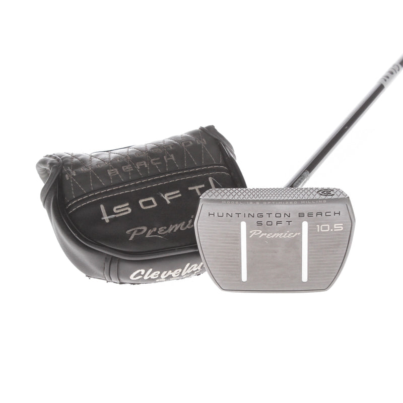 Cleveland Huntington Beach Soft Premier 10.5 Mens Right Hand Putter 33" Mallet - Lamkin Sink Fit Pistol