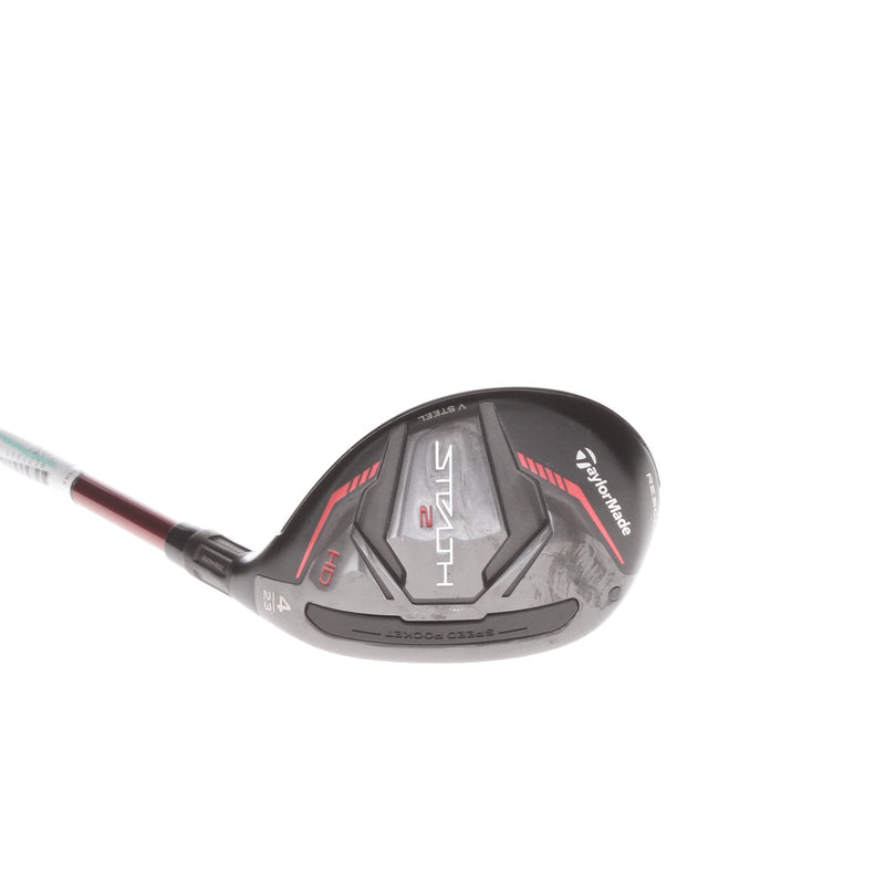 TaylorMade Stealth 2 HD Graphite Mens Right Hand 4 Hybrid  23*  Regular - Fujikura Speeder NX 50