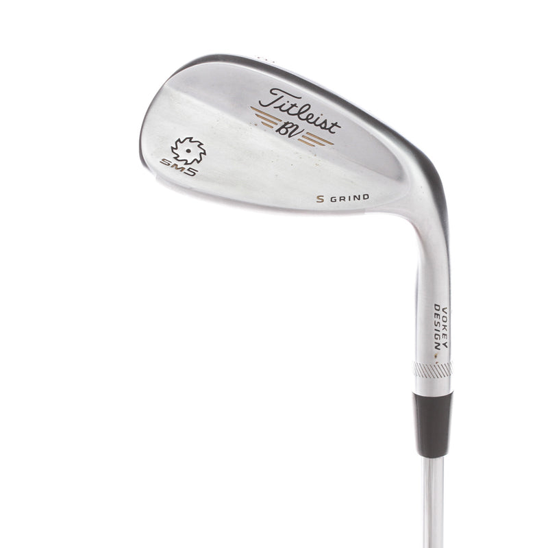 Titleist Vokey Desgin SM5 Steel Mens Right Hand Lob Wedge  58* 7 Bounce S Grind Wedge - Titleist