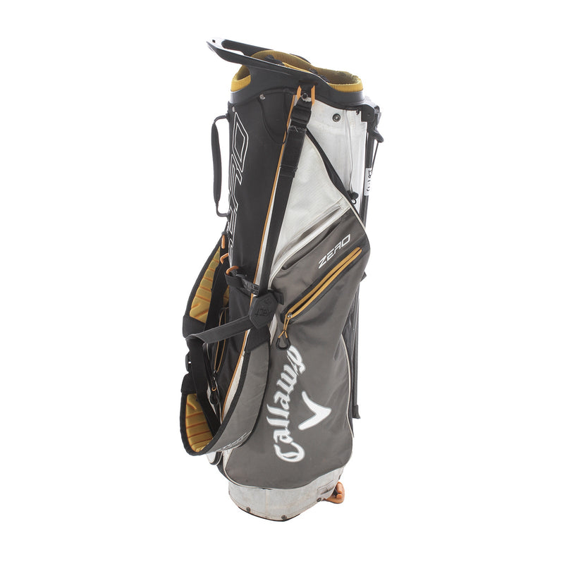 Callaway Zero Stand Bag - Black/White/Orange