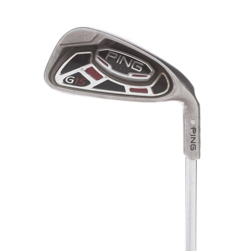 Ping G15 Steel Mens Right Hand 7 Iron White Dot   Regular - Ping AWT R