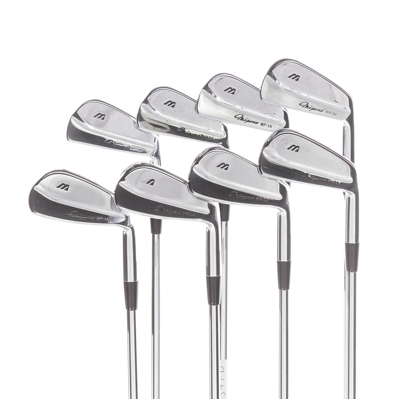 Mizuno MP-14 Steel Mens Right Hand Irons 3-PW Regular - True Temper Dynamic Gold R300