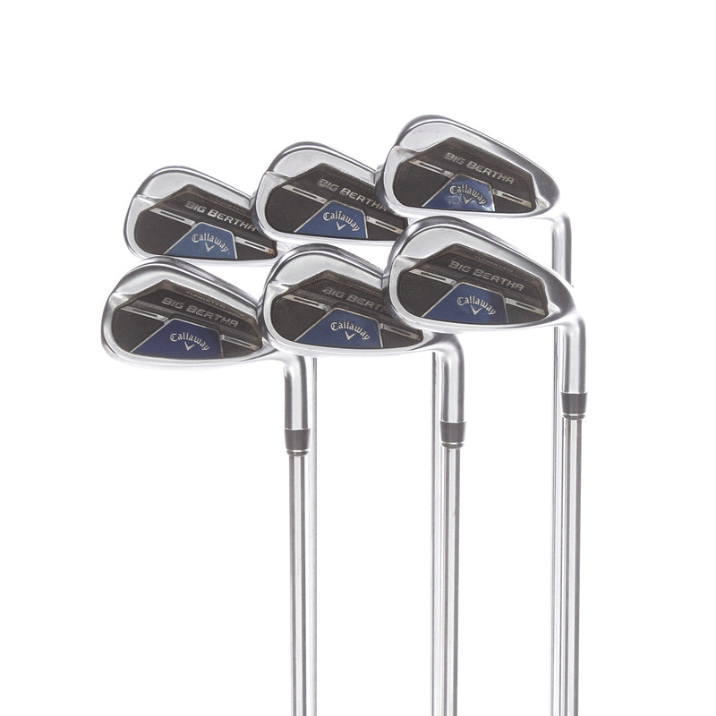 Callaway Big Bertha B21 Steel Mens Right Hand Irons 5-PW Regular - KBS Max 80