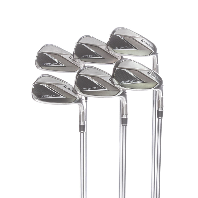 TaylorMade Stealth Steel Mens Right Hand Irons 5-PW Regular - KBS Max 85