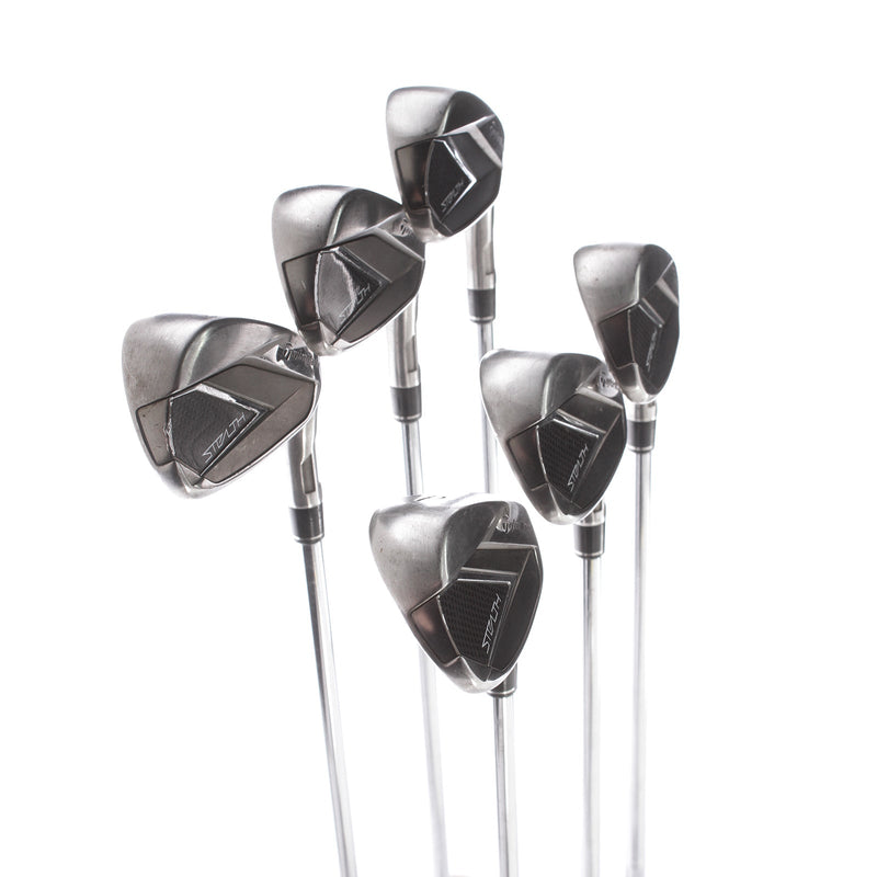 TaylorMade Stealth Steel Mens Right Hand Irons 5-PW Regular - KBS Max 85