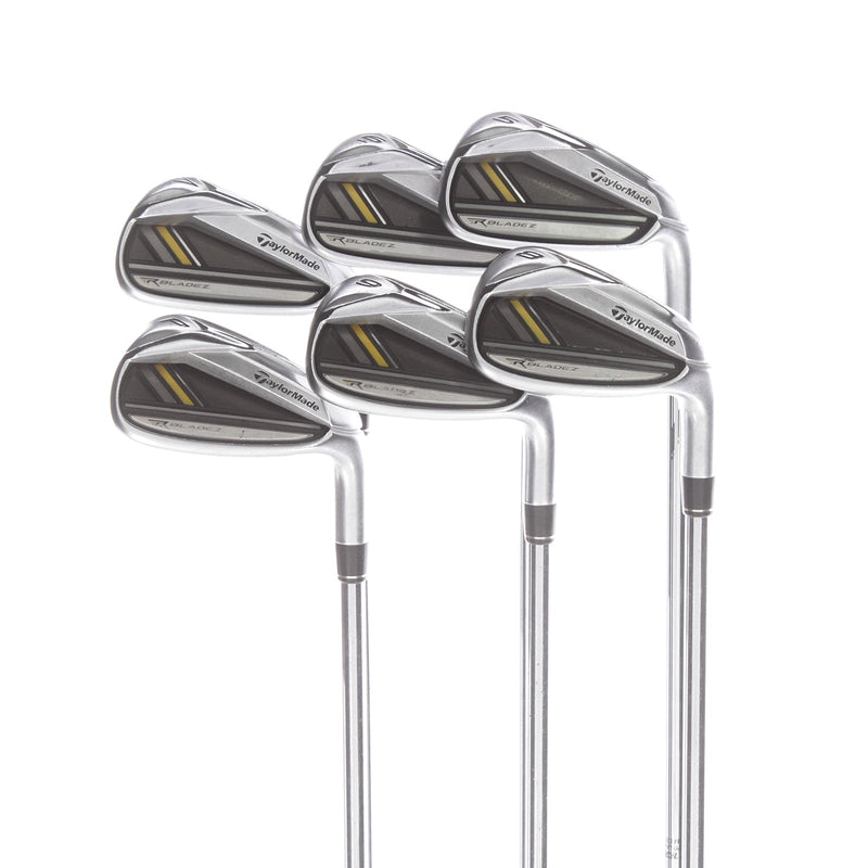 TaylorMade Rocketbladez Steel Mens Right Hand Irons 5-PW Regular - TaylorMade Rocketfuel 85G