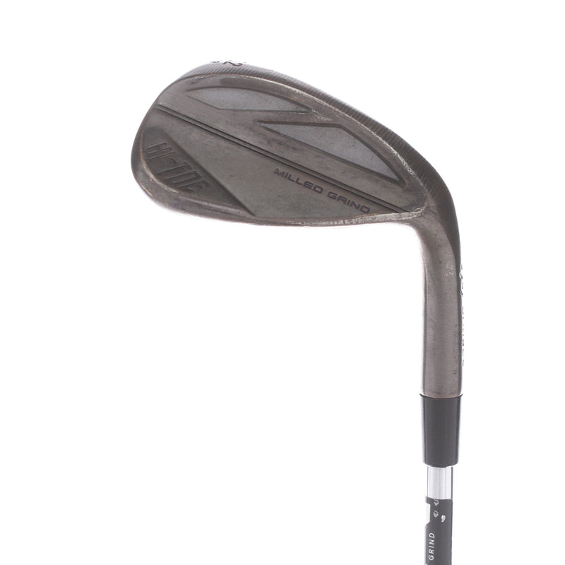 TaylorMade Hi-Toe 3 Steel Mens Right Hand Gap Wedge 52* 9 Bounce M Grind Wedge - KBS HI-REV 2.0 115