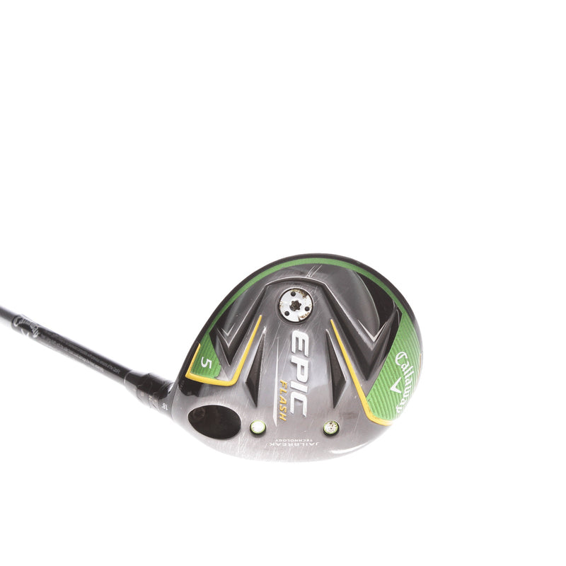 Callaway Epic Flash Graphite Mens Right Hand Fairway 5 Wood 18* Senior - Project X Evenflow 5.0 55g