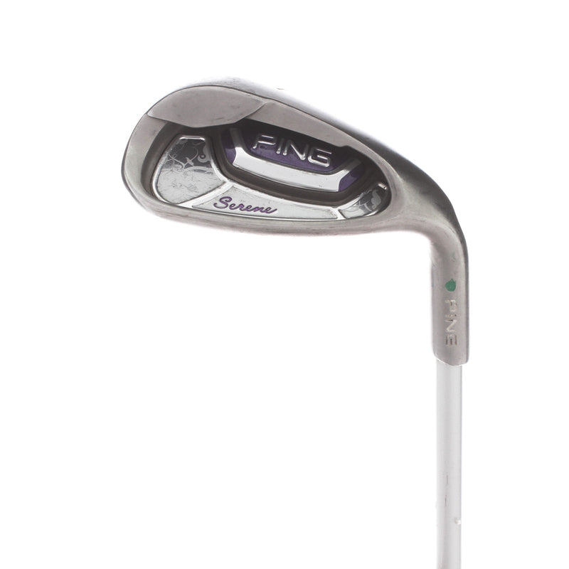 Ping Serene Graphite Ladies Right Hand Lob Wedge Green Dot 60* 2* Upright Ladies - Ping ULT 210