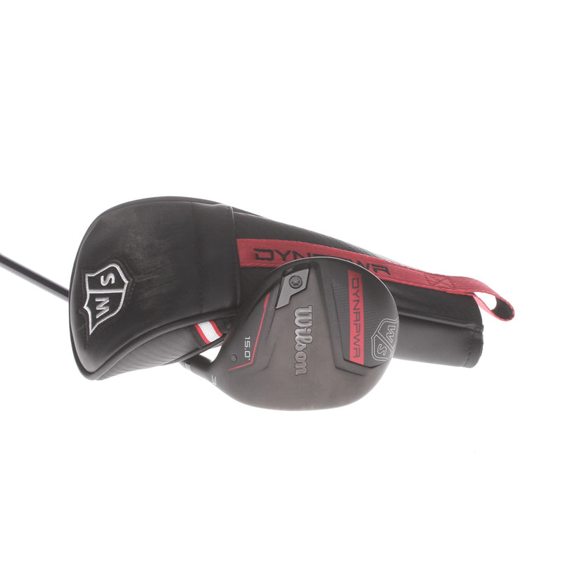 Wilson Staff Dynapower Graphite Mens Right Hand Fairway 3 Wood 15* Stiff - Fujikura Ventus 7-S