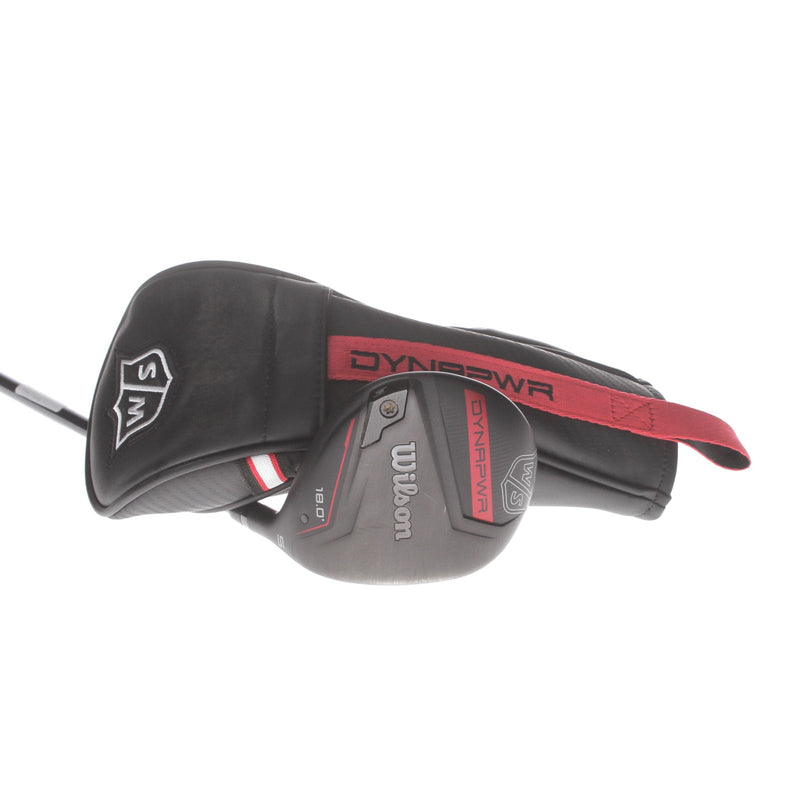 Wilson Staff Dynapower Graphite Mens Right Hand Fairway 5 Wood 18* Stiff - Fujikura Ventus 7-S