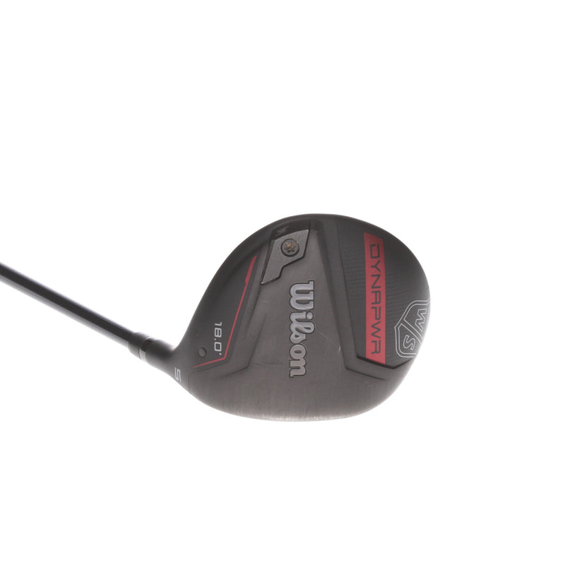 Wilson Staff Dynapower Graphite Mens Right Hand Fairway 5 Wood 18* Stiff - Fujikura Ventus 7-S