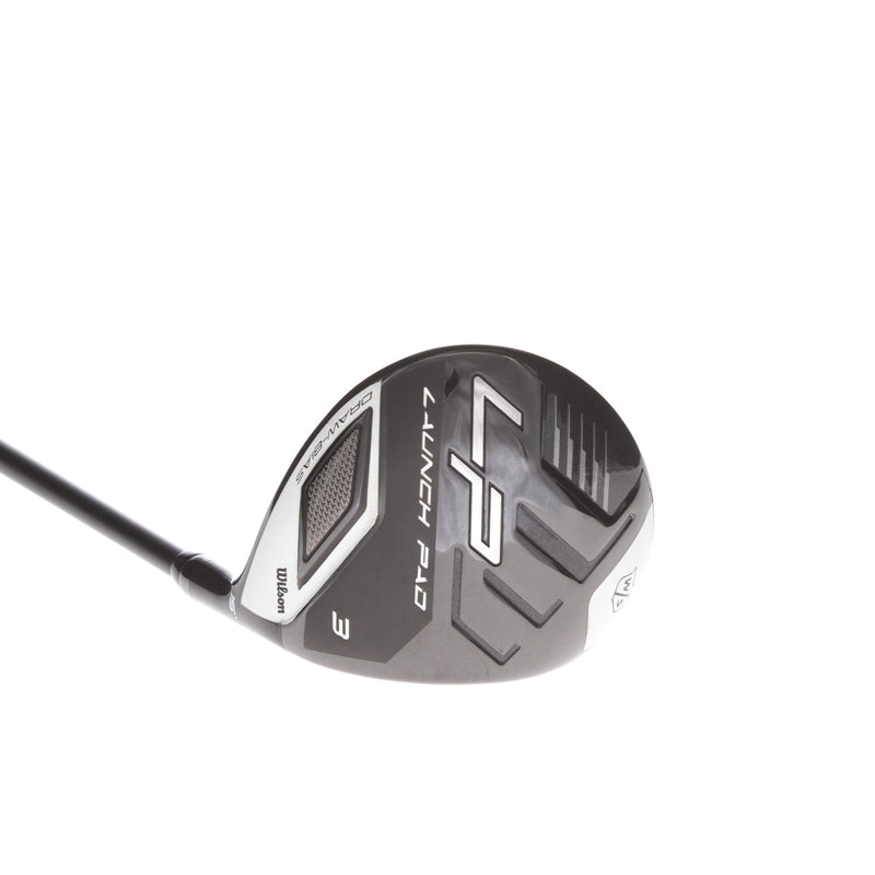 Wilson Staff Launch Pad Graphite Mens Right Hand Fairway 3 Wood 15* Senior - UST Mamiya Helium 45G