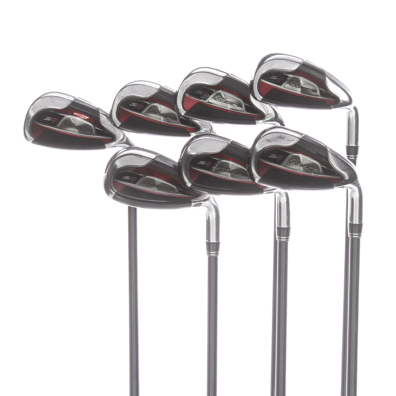 Cobra King S9 Graphite Mens Right Hand Irons 5-SW Regular - Cobra Graphite Design YS