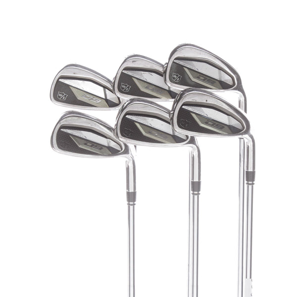 Wilson D9 Steel Mens Right Hand Irons 5-PW Regular - KBS Tour 105