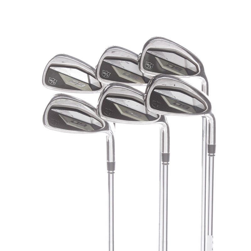 Wilson D9 Steel Mens Right Hand Irons 5-PW Regular - KBS Tour 105