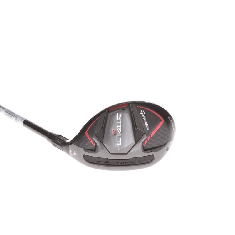 TaylorMade Stealth 2 Graphite Mens Right Hand 4 Hybrid 22* Regular - Fujikura Ventus Red TR HB 6-R