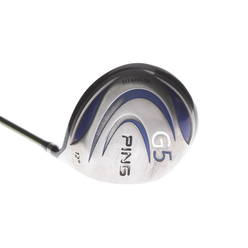 Ping G5 Graphite Mens Right Hand Driver 12* Regular - Aldila NV 65-R 350