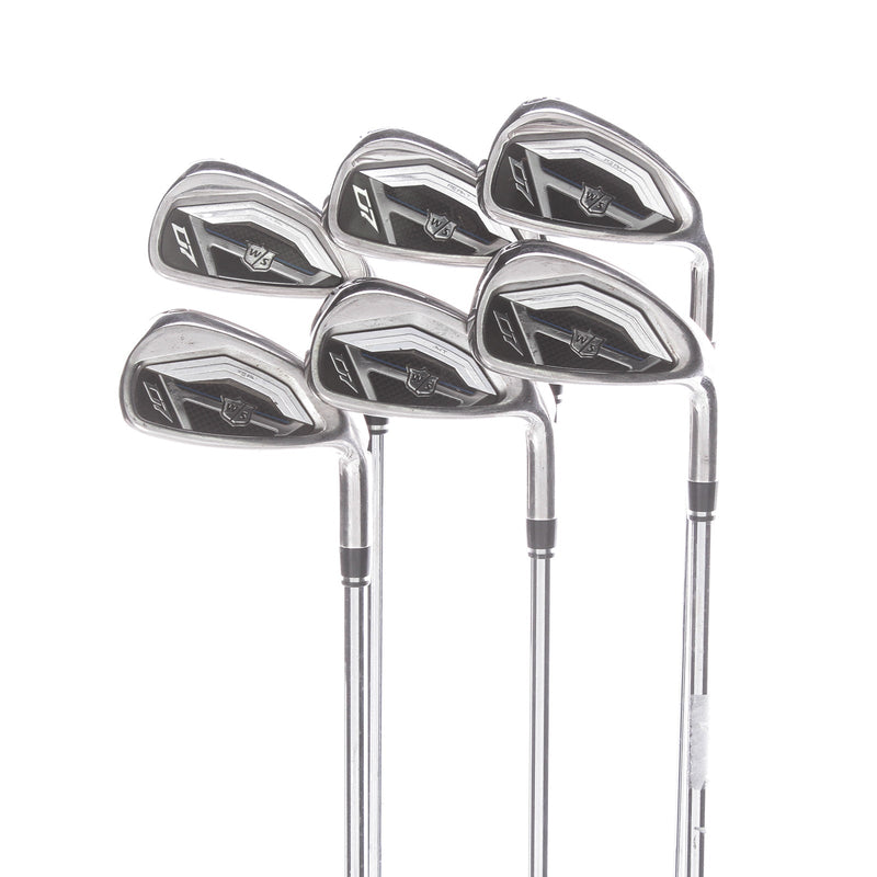 Wilson D7 Steel Mens Right Hand Irons 5-PW Regular - KBS Tour 80