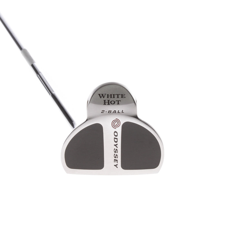 Odyssey White Hot Two Ball Mens Right Hand Putter 33" Mallet - Siper Stroke Tour 2.0