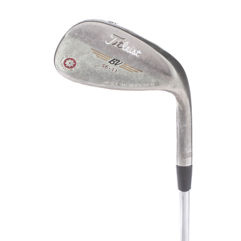 Titleist Spin Milled Steel Mens Right Hand Sand Wedge 56* 11 Bounce Wedge - Vokey Design