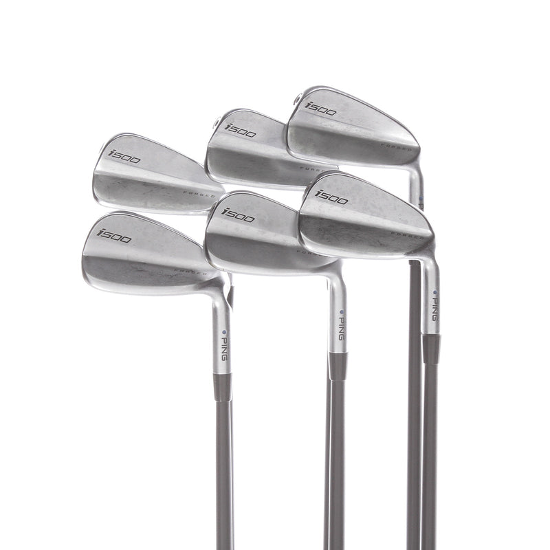 Ping i500 Steel Mens Right Hand Irons 5-PW Blue Dot 1* Upright Stiff - Ping Alta CB AWT