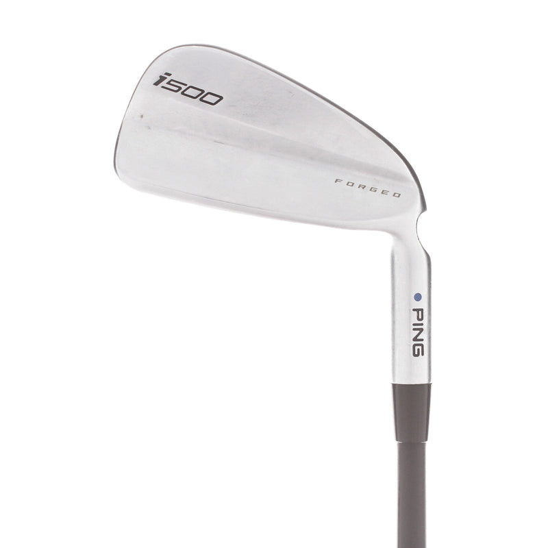 Ping i500 Graphite Mens Right Hand 4 Iron Blue Dot 21* Stiff - Ping Alta CB