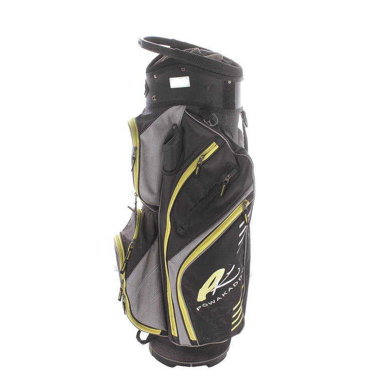 PowaKaddy Cart Bag - Black/Grey/Yellow