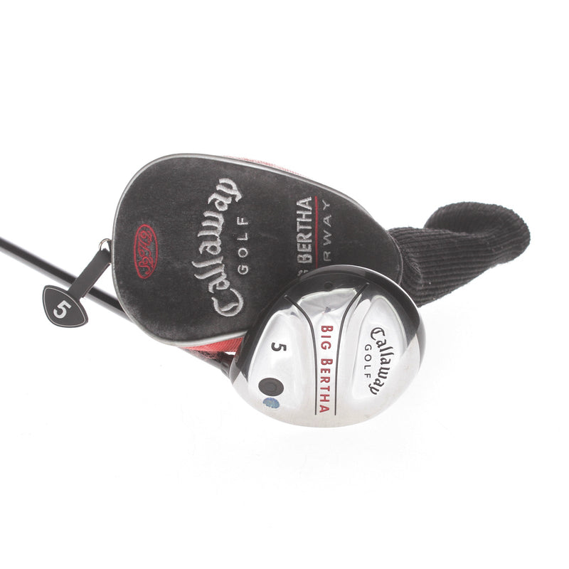 Callaway Big Bertha Graphite Mens Right Hand Fairway 5 Wood 18* Regular - Callaway RCH 75W