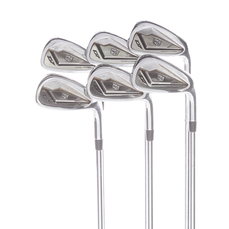 Wilson Staff D7 Forged Steel Mens Right Hand Irons 5-PW Regular - KBS Max UltraLite