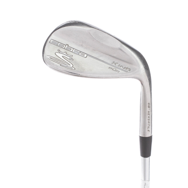 Cobra King Pur Steel Mens Right Hand Lob Wedge 58* 8 Bounce Stiff - Cobra