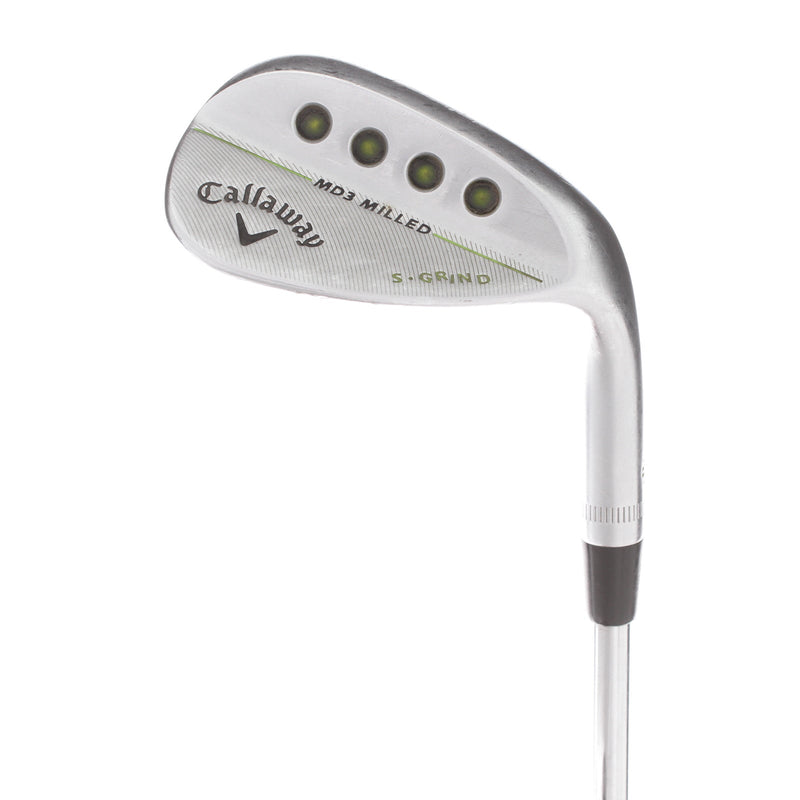 Callaway MD3 Steel Mens Right Hand Lob Wedge 58* 9 Bounce S Grind Wedge - True Temper Dynamic Gold