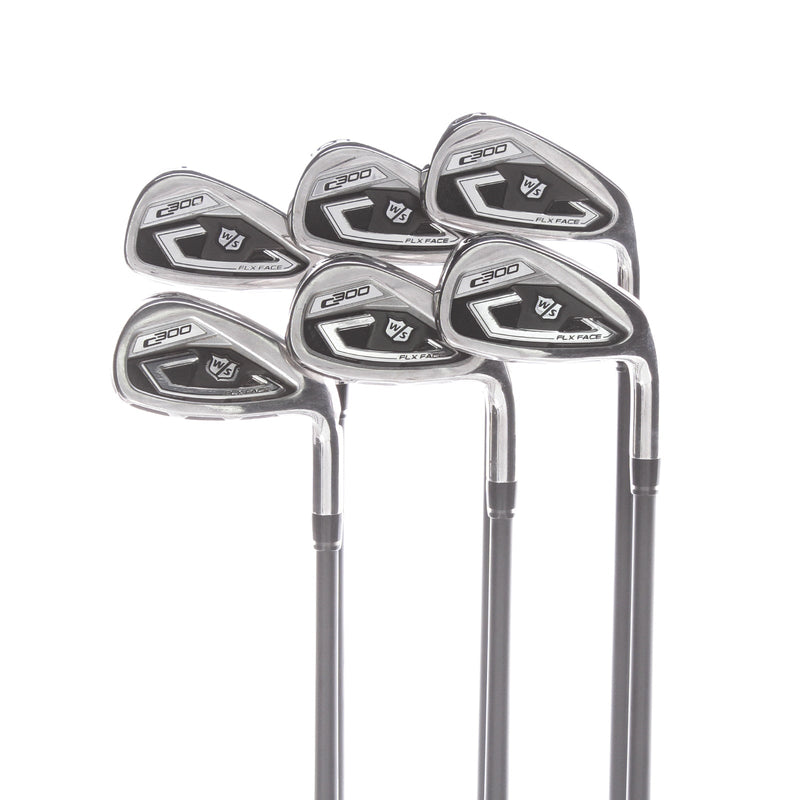 Wilson C300 Graphite Mens Right Hand Irons 5-PW Regular - Fujikura Pro 78i