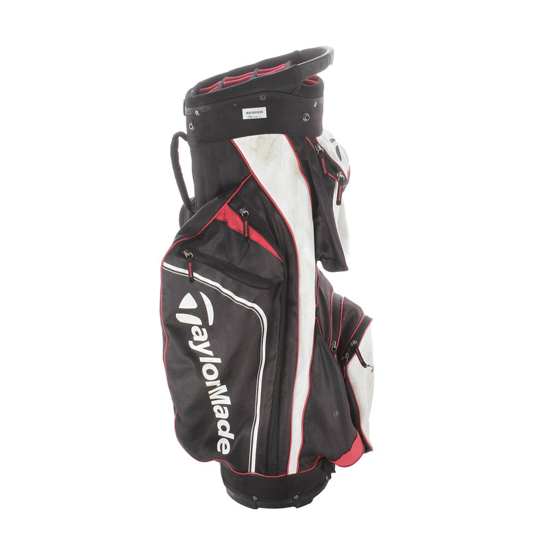 TaylorMade Cart Bag - Black/White/Red