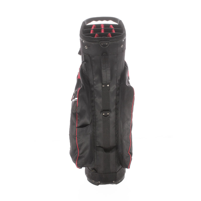 TaylorMade Cart Bag - Black/White/Red