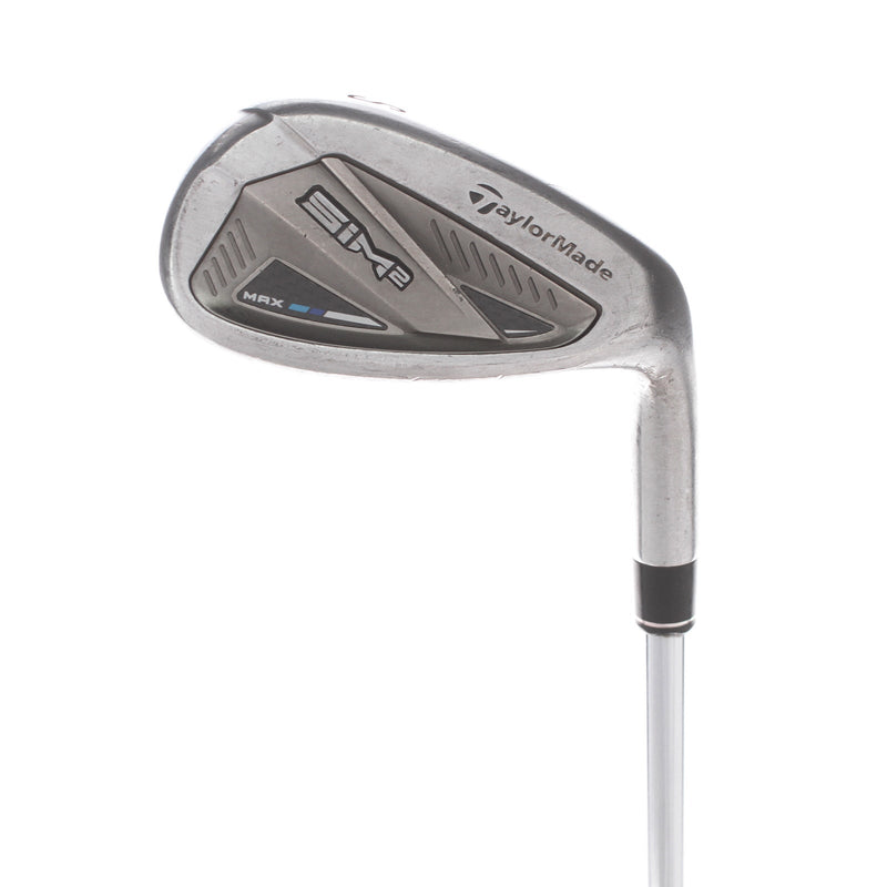 TaylorMade Sim Max Steel Mens Right Hand Sand Wedge Stiff - KBS Max MT