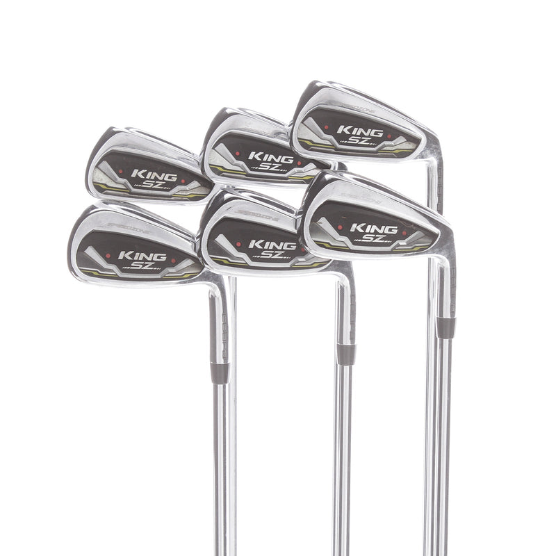 Cobra Speedzone Steel Mens Right Hand Irons 5-PW Regular - KBS Tour 80